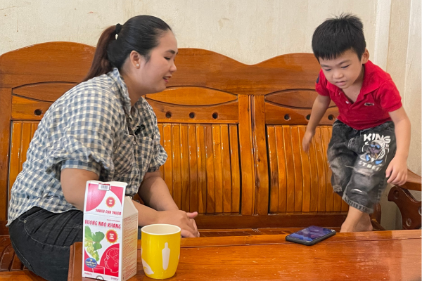 Vương Não Khang đã giúp con chị My cải thiện bệnh tăng động giảm chú ý, rối loạn giấc ngủ hiệu quả